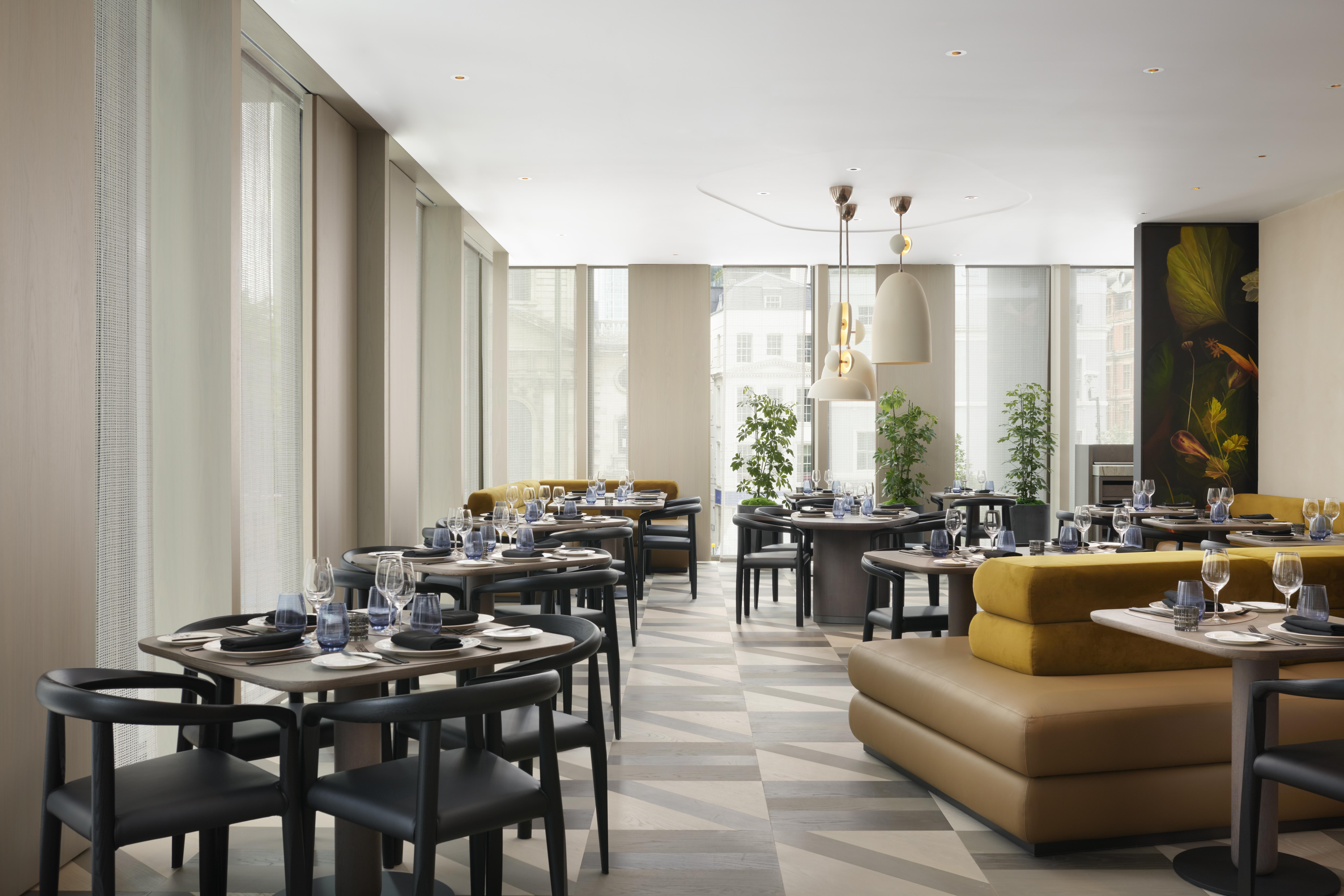 Pan Pacific London Hotel Bagian luar foto The restaurant