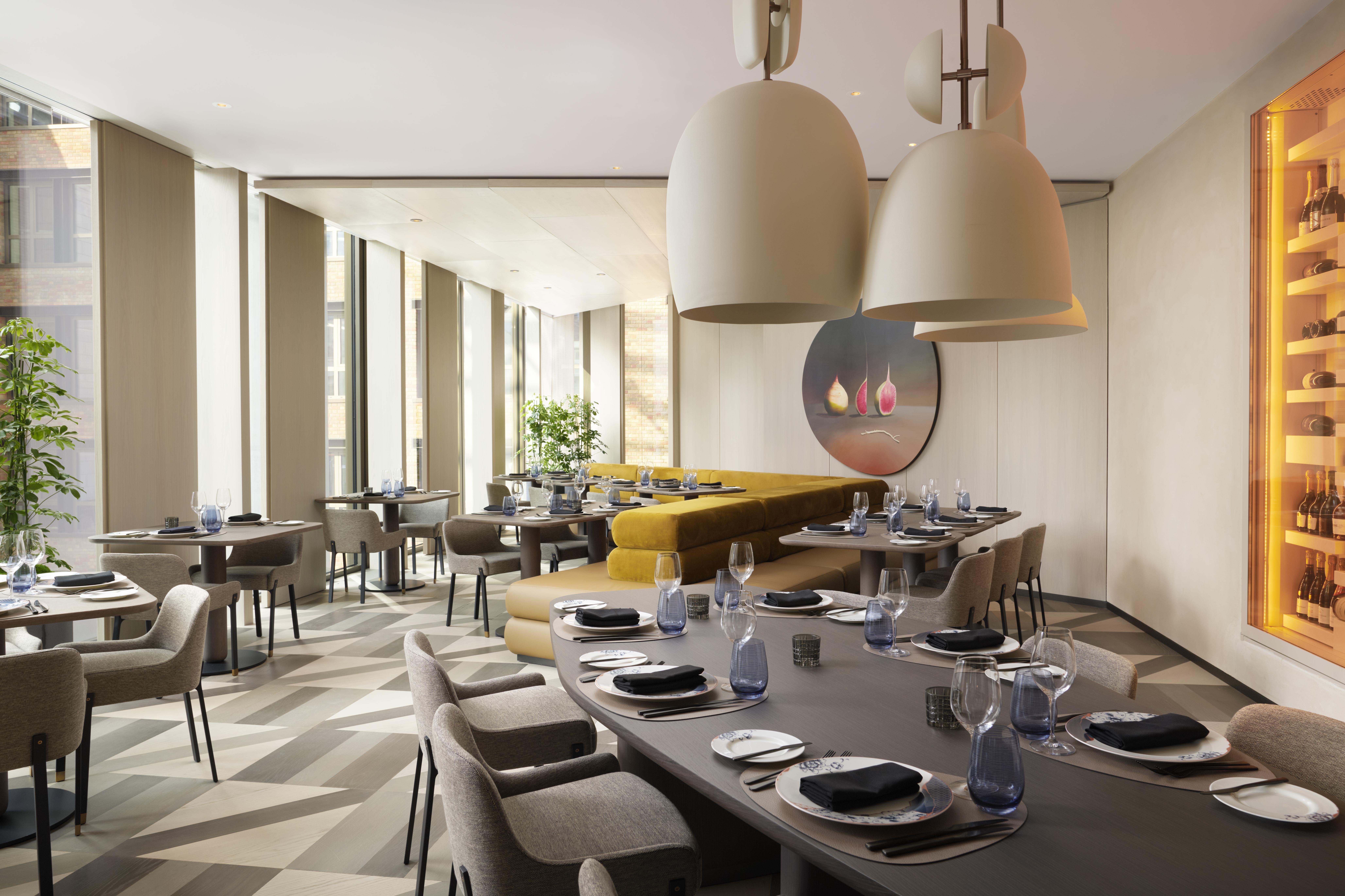 Pan Pacific London Hotel Bagian luar foto The interior of the restaurant
